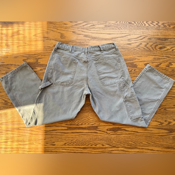 Rustler Carpenter Pants.  No size tags (measurements below) - Picture 3 of 4